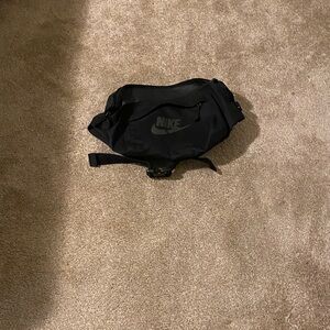 Nike Black Belt Bag with Subtle Logo